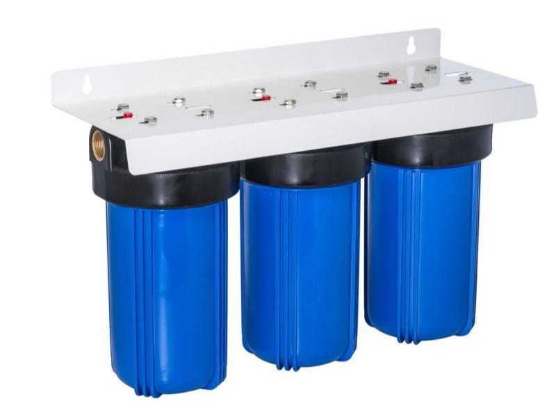 Trevoli BB10-TRIPLE Triple Big Blue Jumbo Heavy Duty Filter Housing